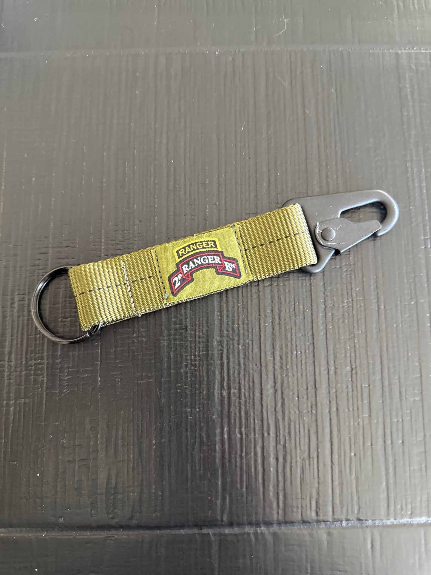 4-in-the-Hand OD Green Lanyard Keychain