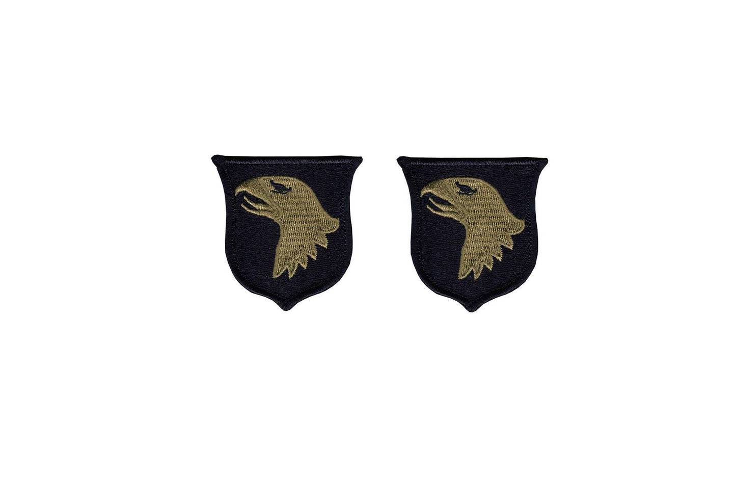 U.S. Army 101st Airborne Division OCP Patch with Hook Fastener (pair)