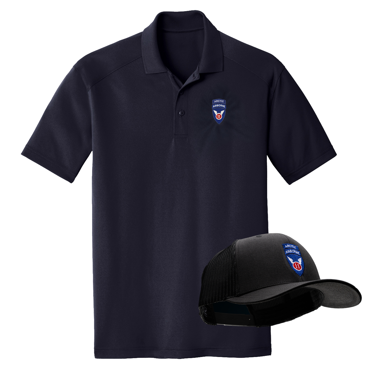 11th Trucker Hat / Lightweight Polo Pack