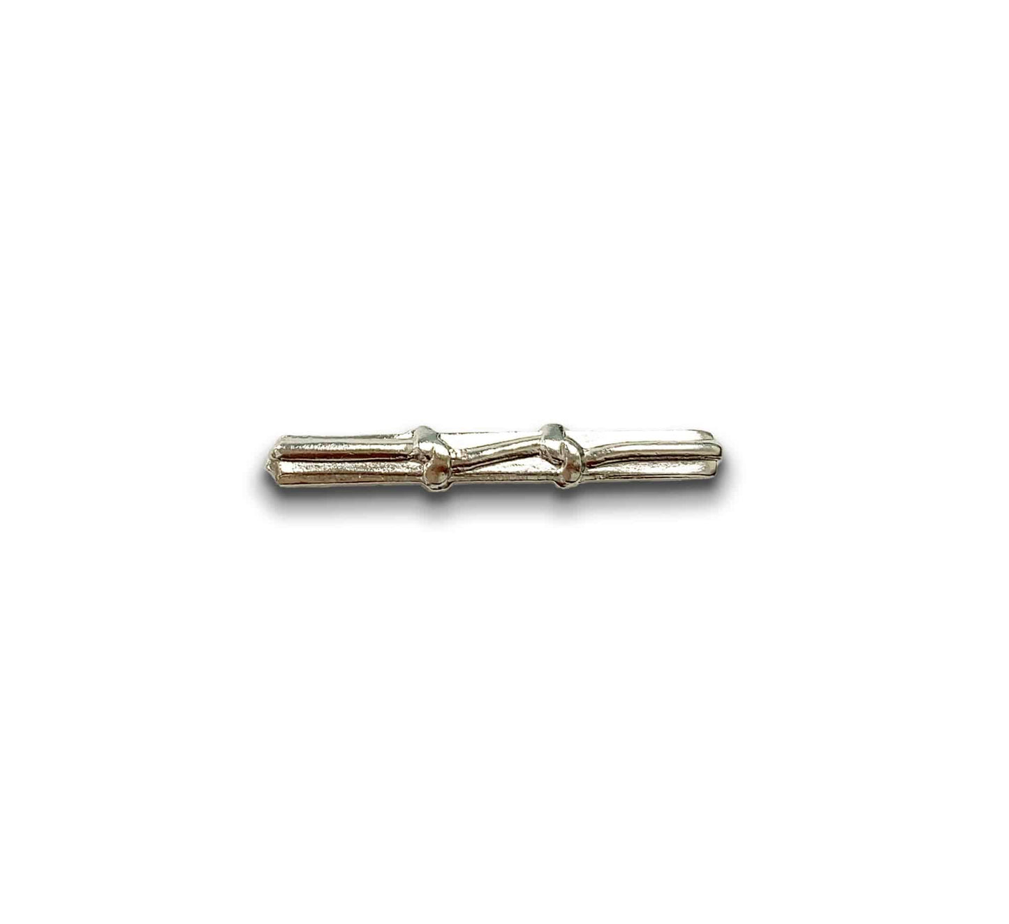 US Army Good Conduct 2 Knots Silver Ribbon Device