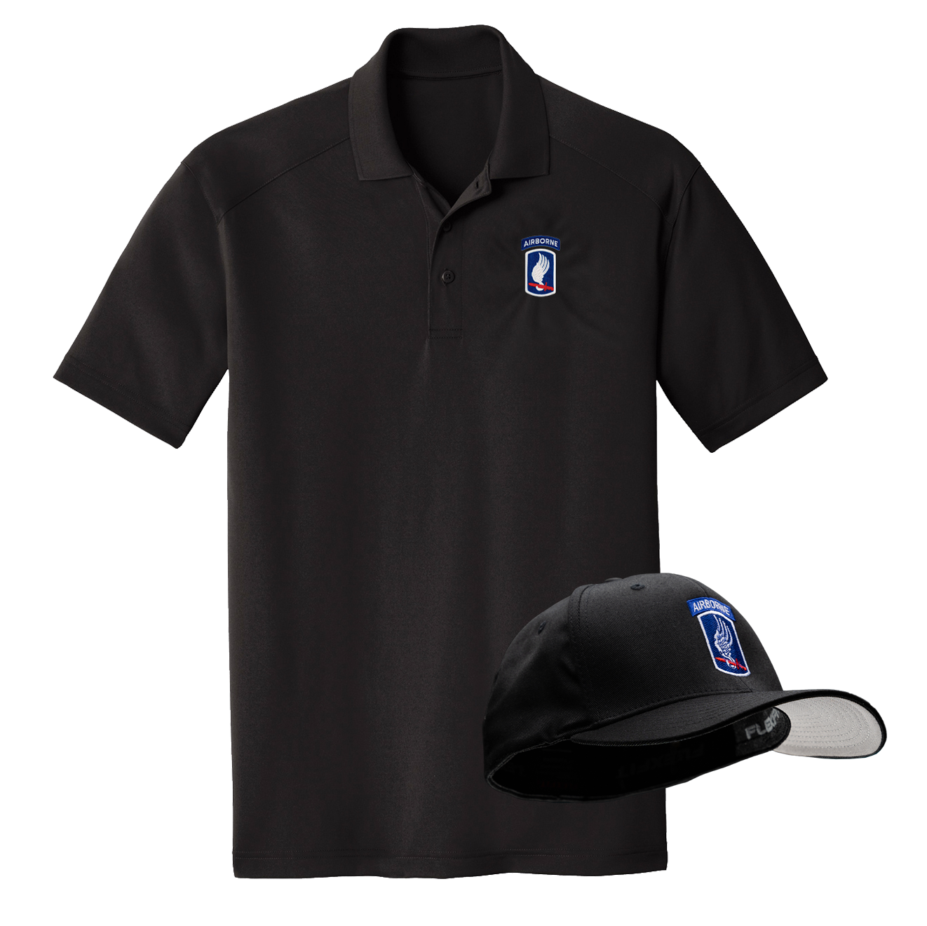 173rd Flexfit Hat / Lightweight Polo Pack
