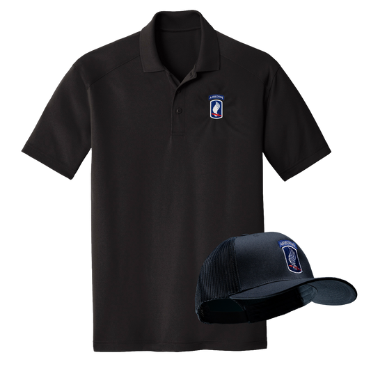 173rd Trucker Hat / Lightweight Polo Pack