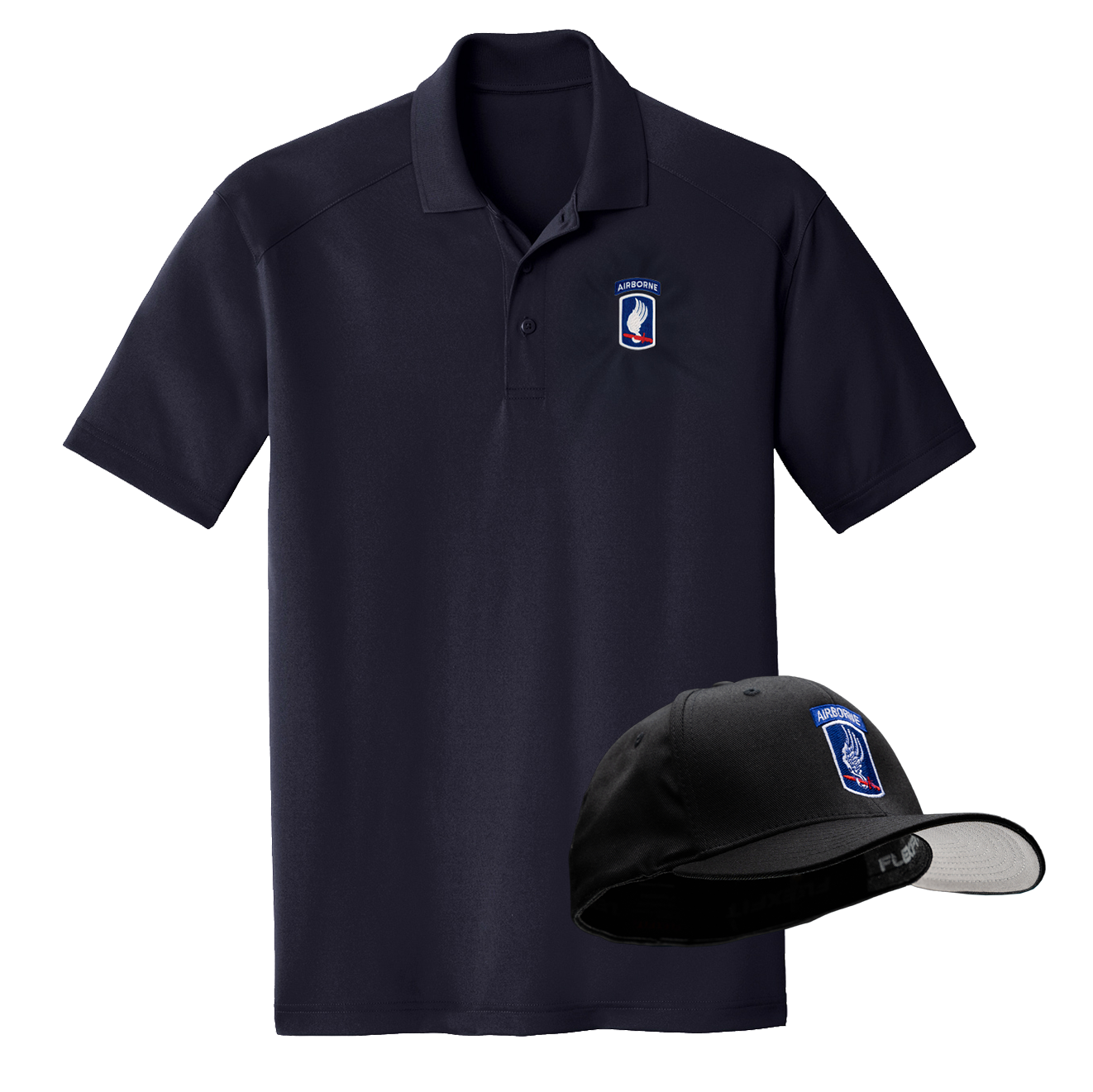 173rd Flexfit Hat / Lightweight Polo Pack