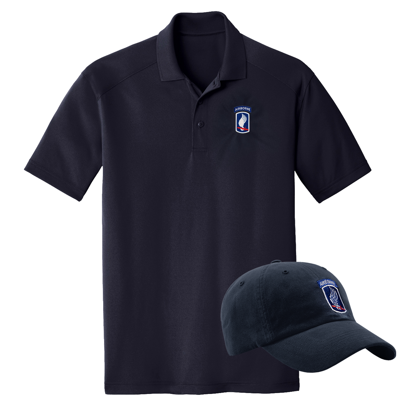 173rd Dad Hat / Lightweight Polo Pack