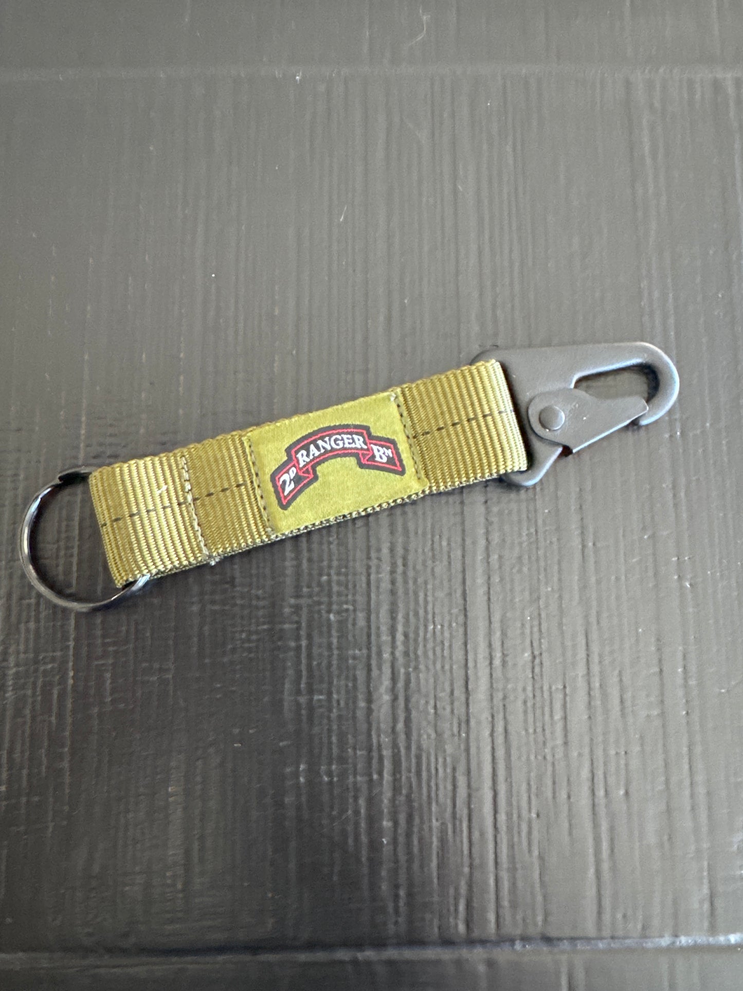4-in-the-Hand OD Green Lanyard Keychain