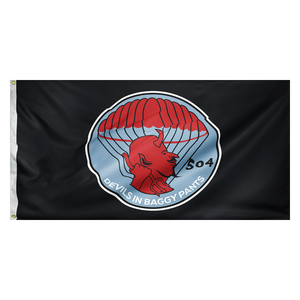 504 Devils Airborne Classic Flag