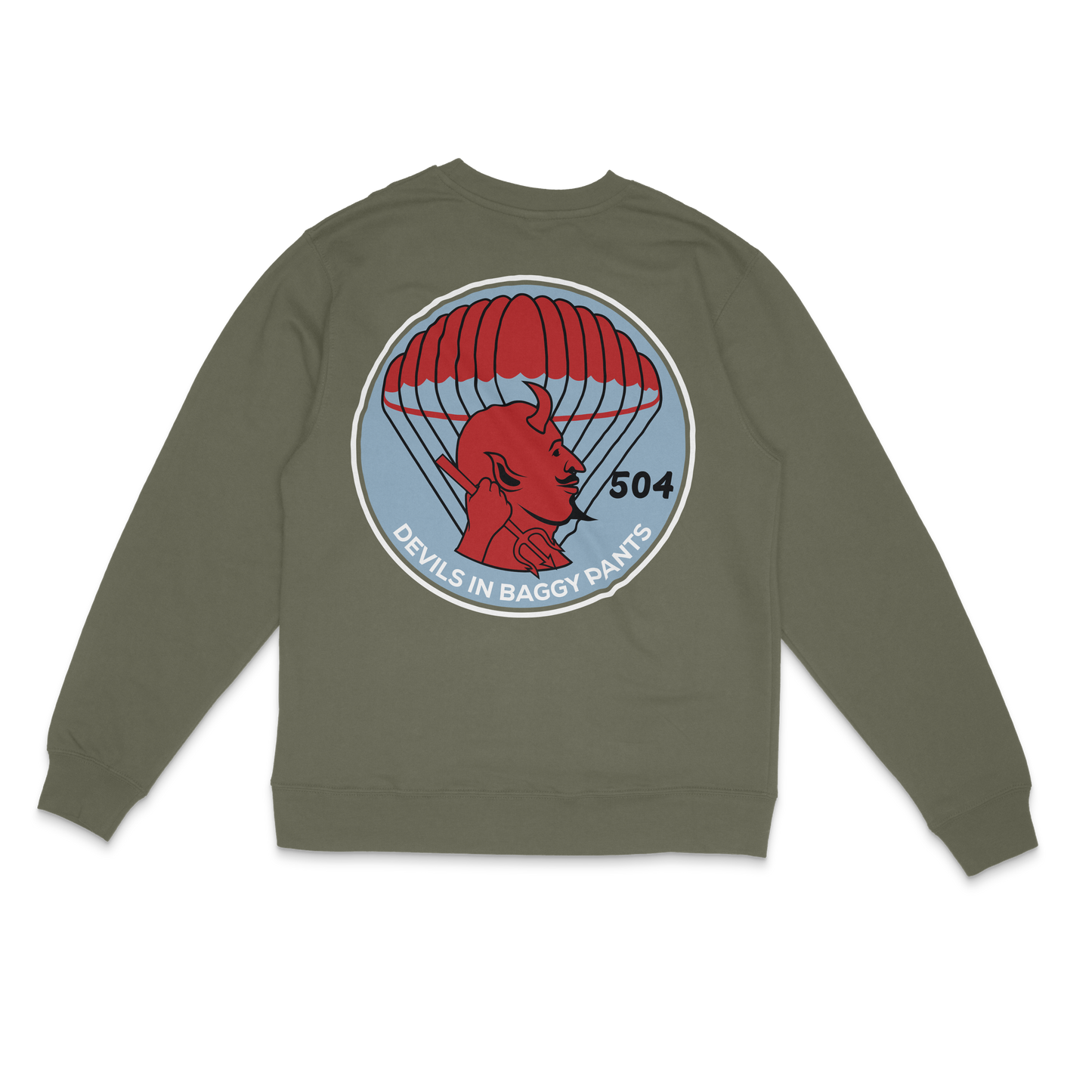 504 Devils Airborne Classic Crewneck Sweatshirt