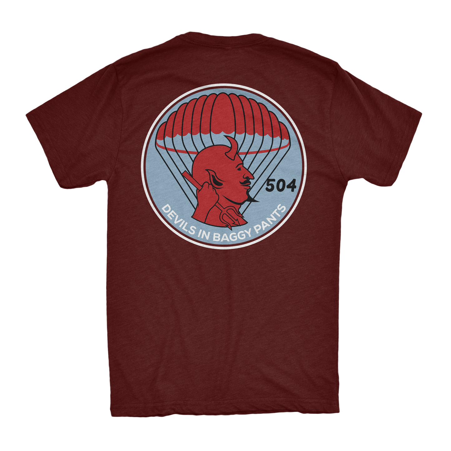 504 Devils Airborne Classic Athletic Shirt