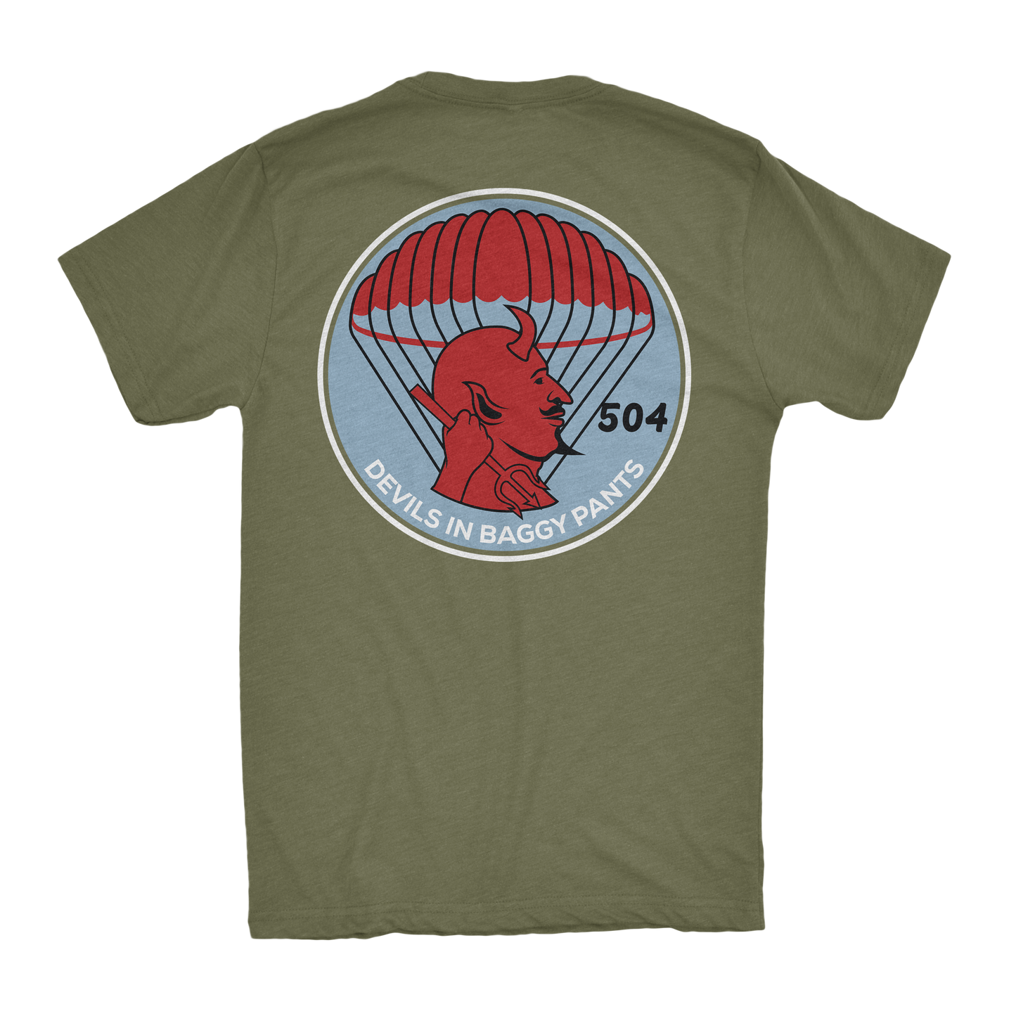 504 Devils Airborne Classic Athletic Shirt