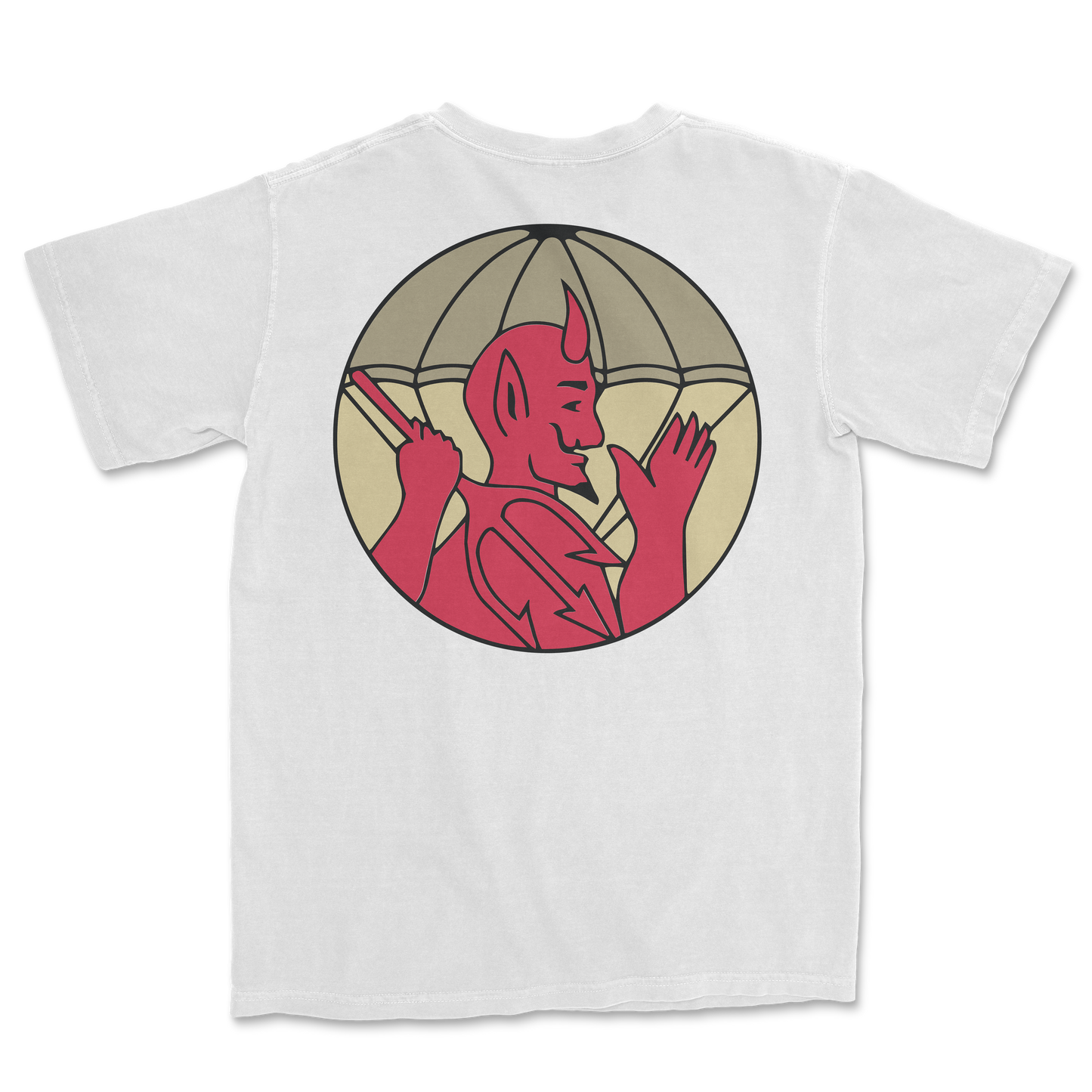 504th Parachute Infantry Regiment Vintage Devil Heavyweight Shirt