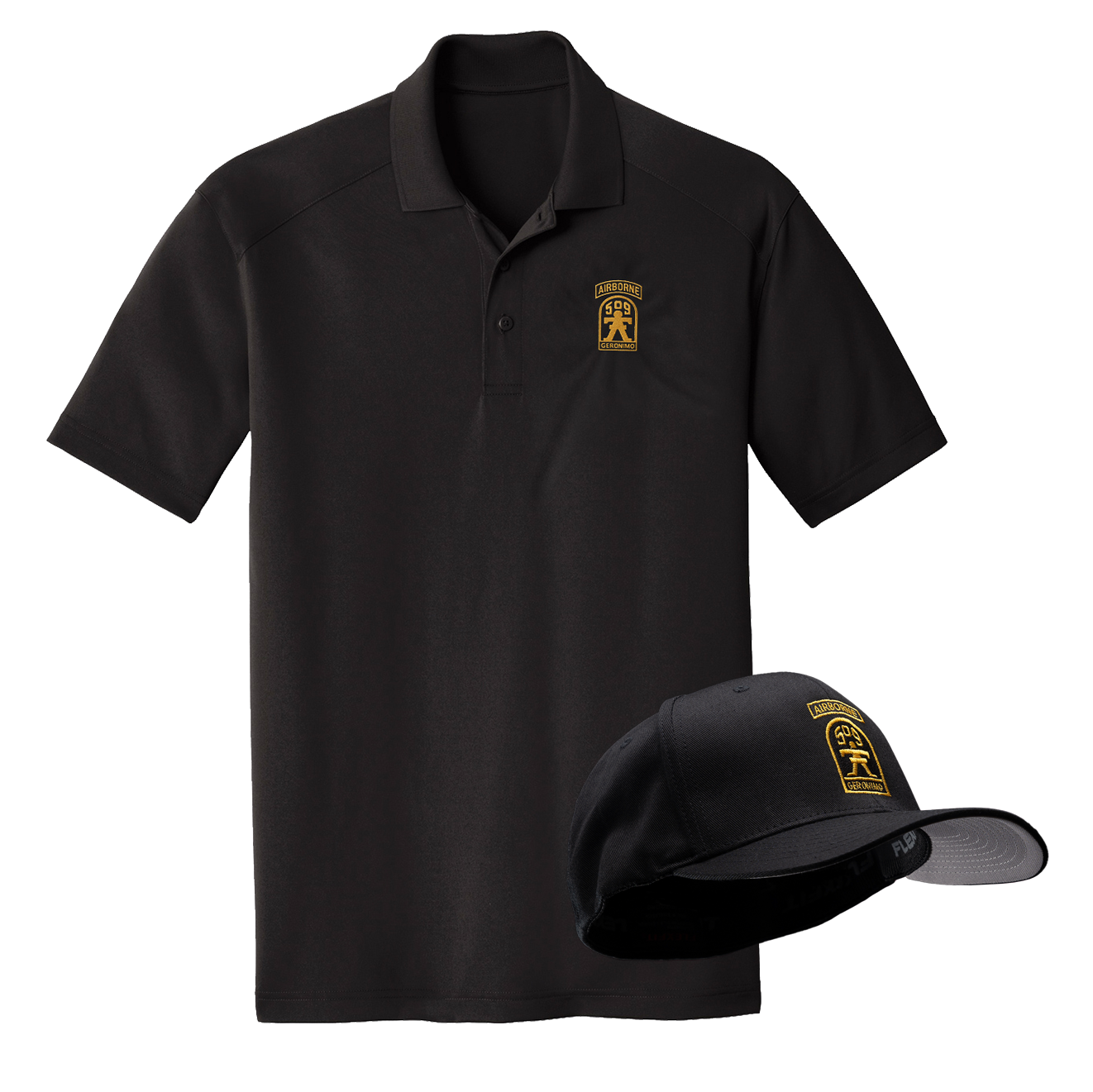 509th Flexfit Hat / Lightweight Polo Pack