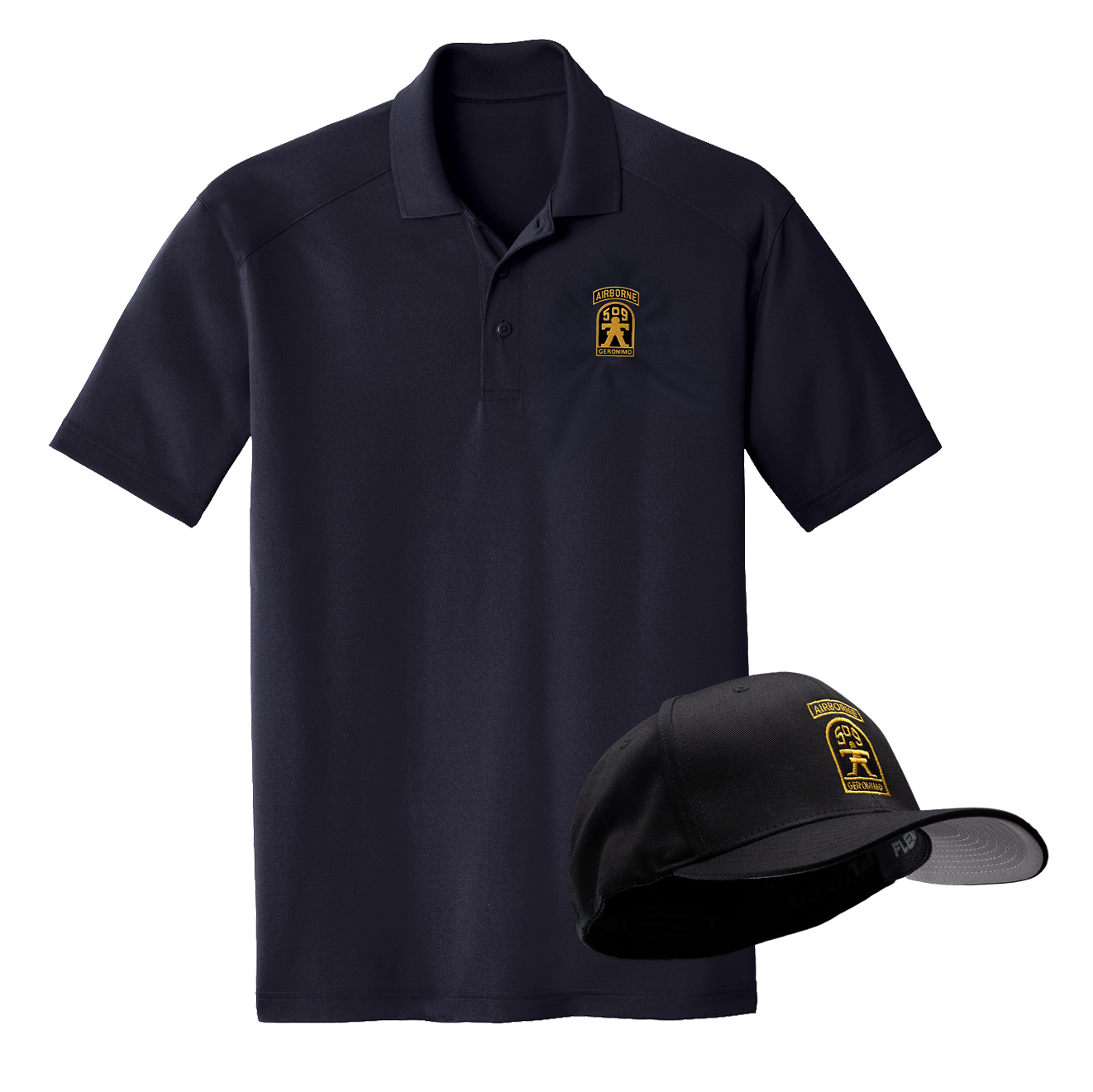 509th Flexfit Hat / Lightweight Polo Pack