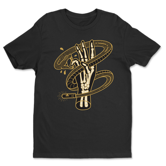 The Retro Static Line Bites Athletic Shirt