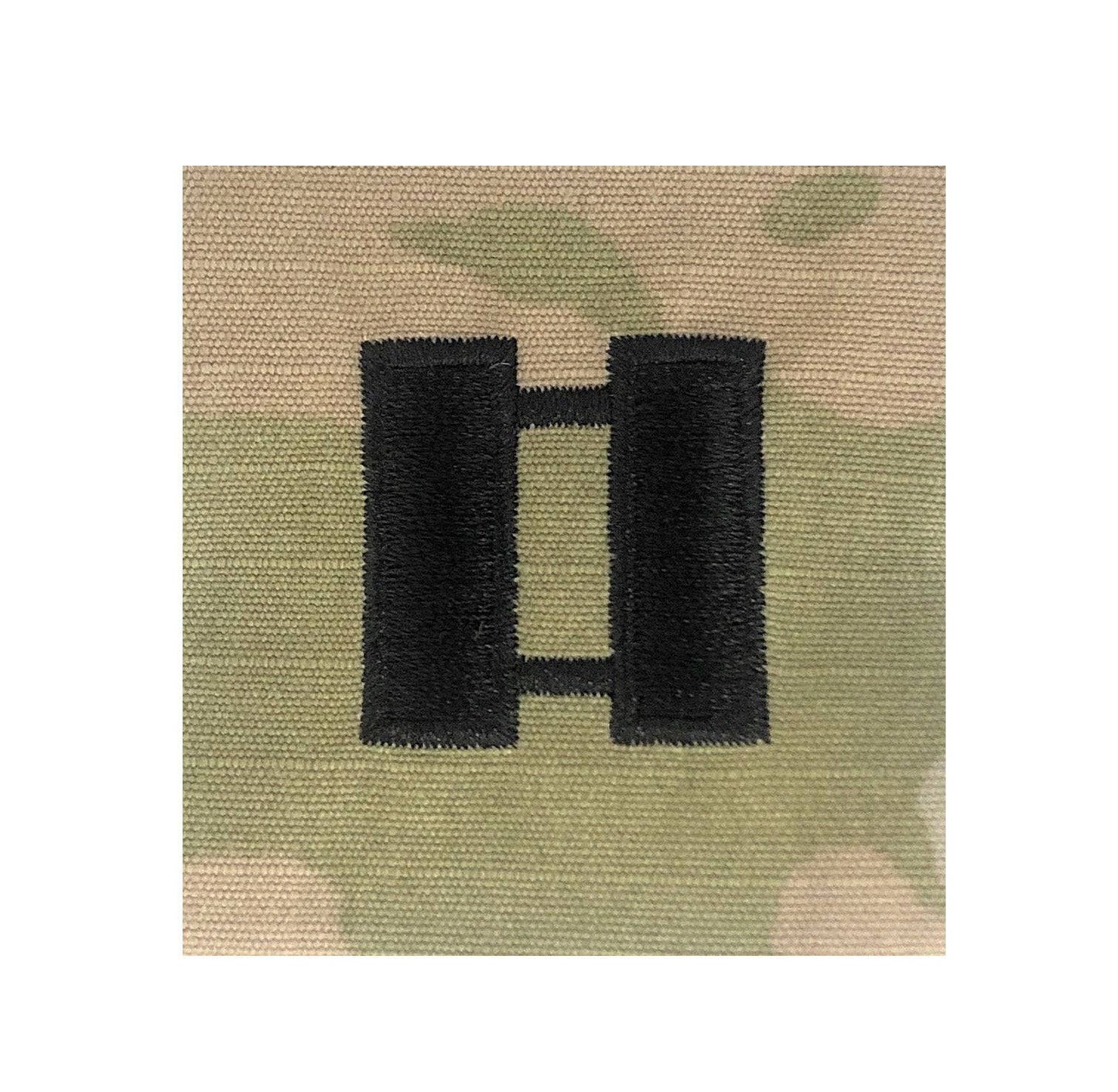 US Army O3 Captain OCP 2x2 Sew-On Rank For Shirt, Jacket, Coat