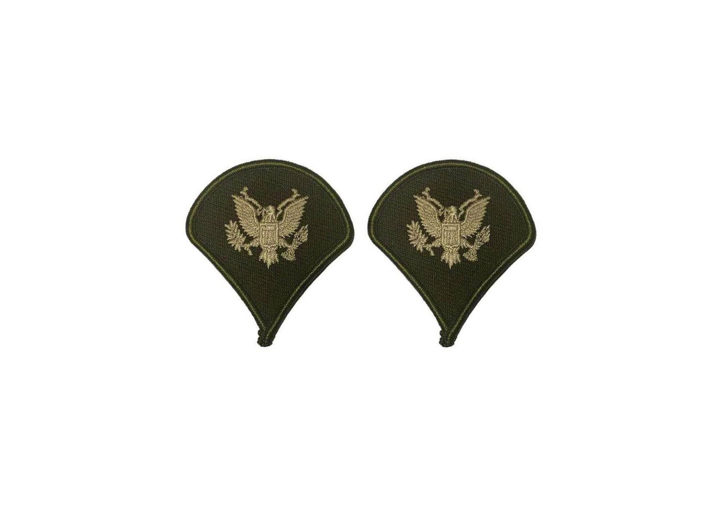 U.S. Army AGSU E4 Specialist Chevron Sew-on Rank (male)