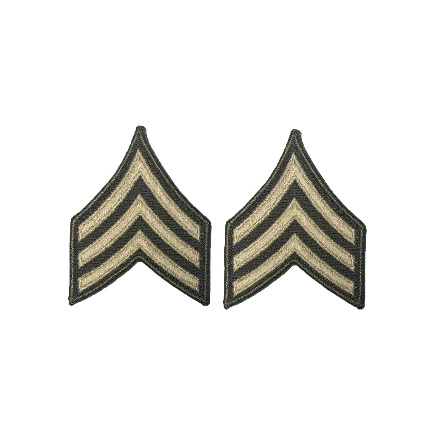 U.S. Army AGSU Sergeant Chevron Sew on Rank (Female)