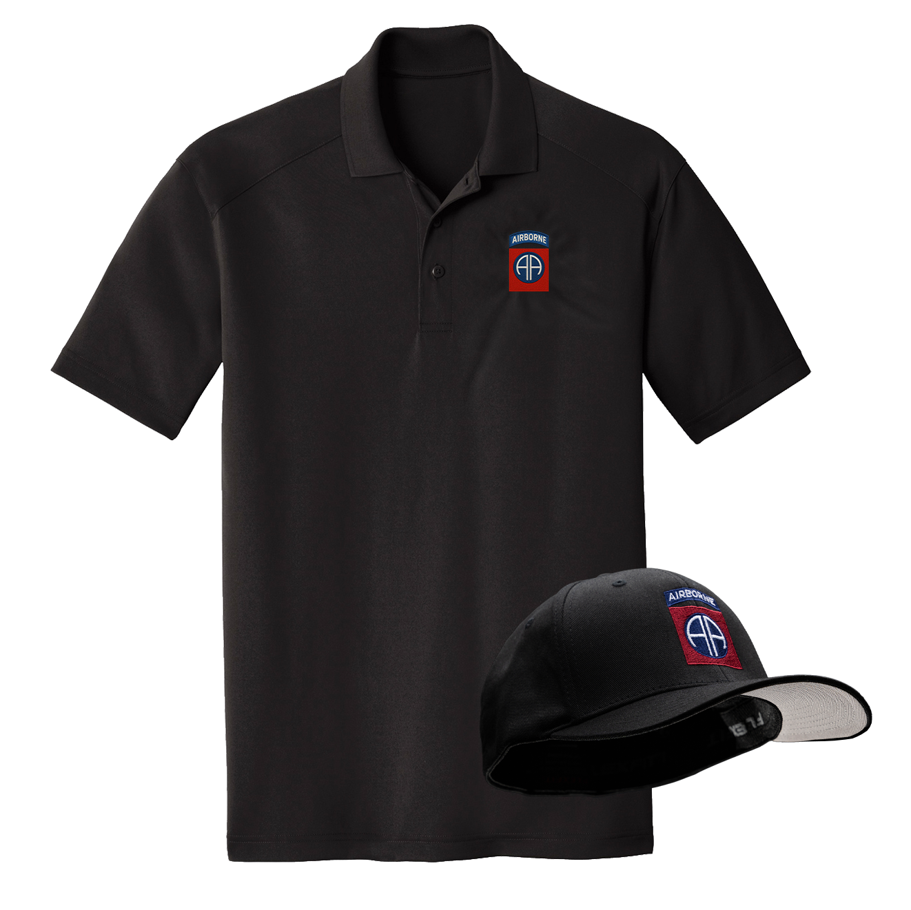 82nd Flexfit Hat / Lightweight Polo Pack