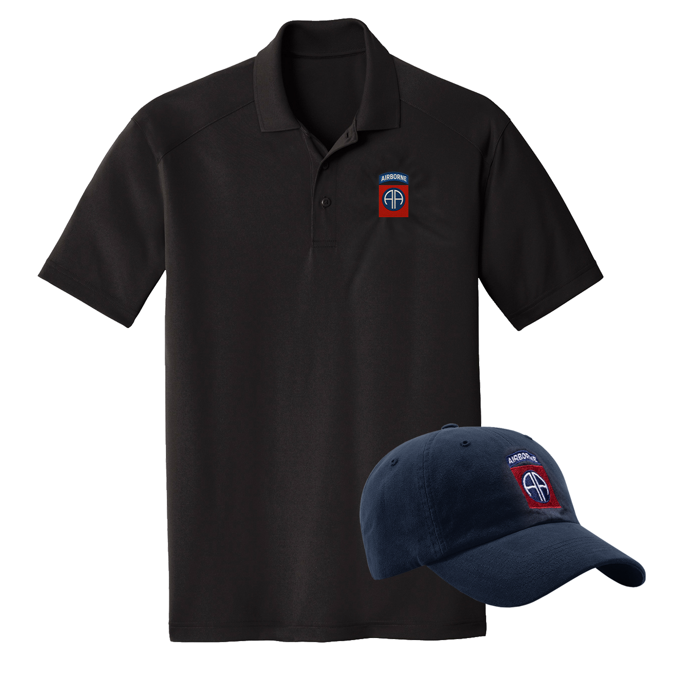 82nd Dad Hat / Lightweight Polo Pack