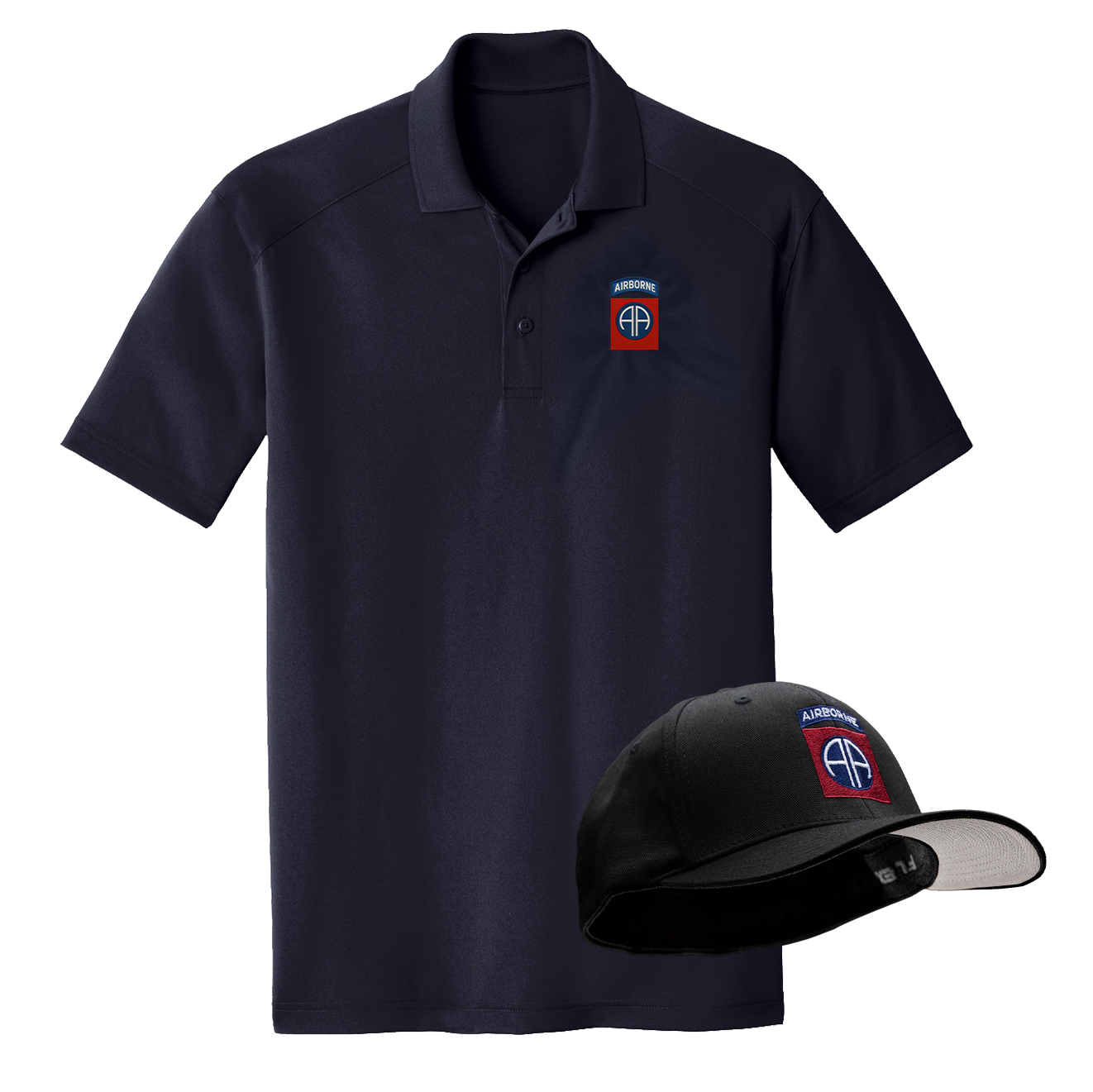 82nd Flexfit Hat / Lightweight Polo Pack