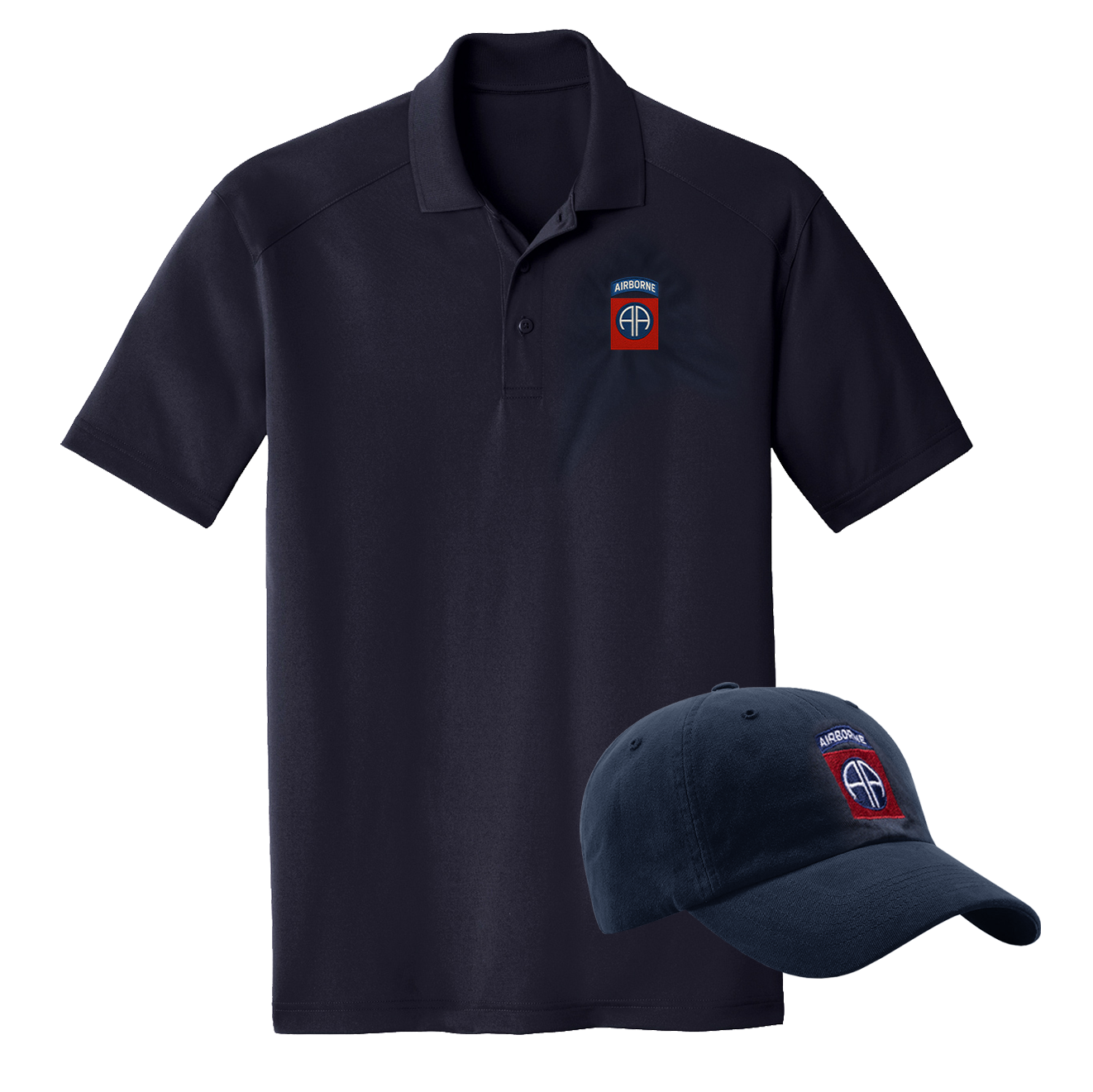 82nd Dad Hat / Lightweight Polo Pack