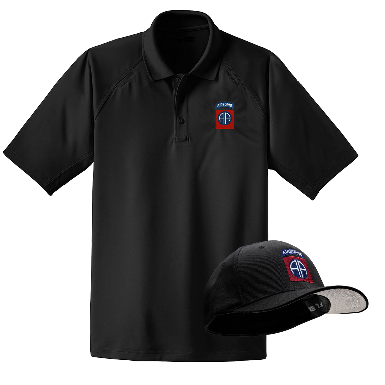 82nd Flexfit Hat / Tactical Polo Pack
