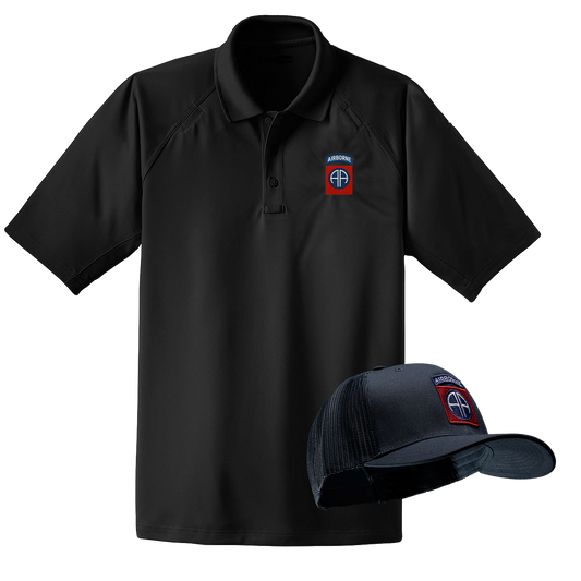 82nd Trucker Hat / Tactical Polo Pack
