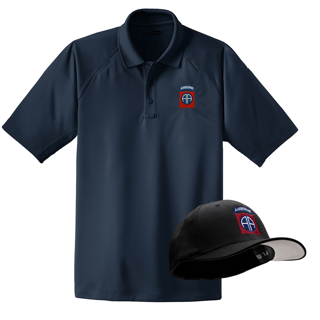 82nd Flexfit Hat / Tactical Polo Pack