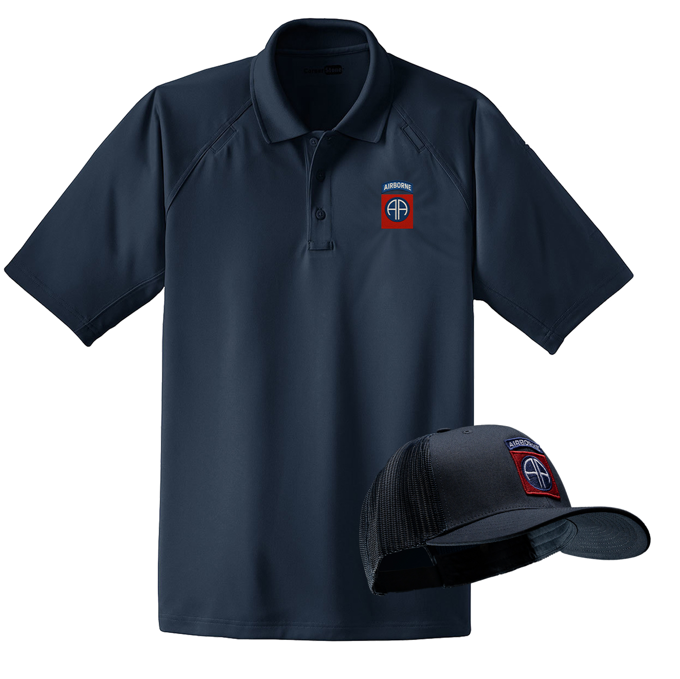 82nd Trucker Hat / Tactical Polo Pack