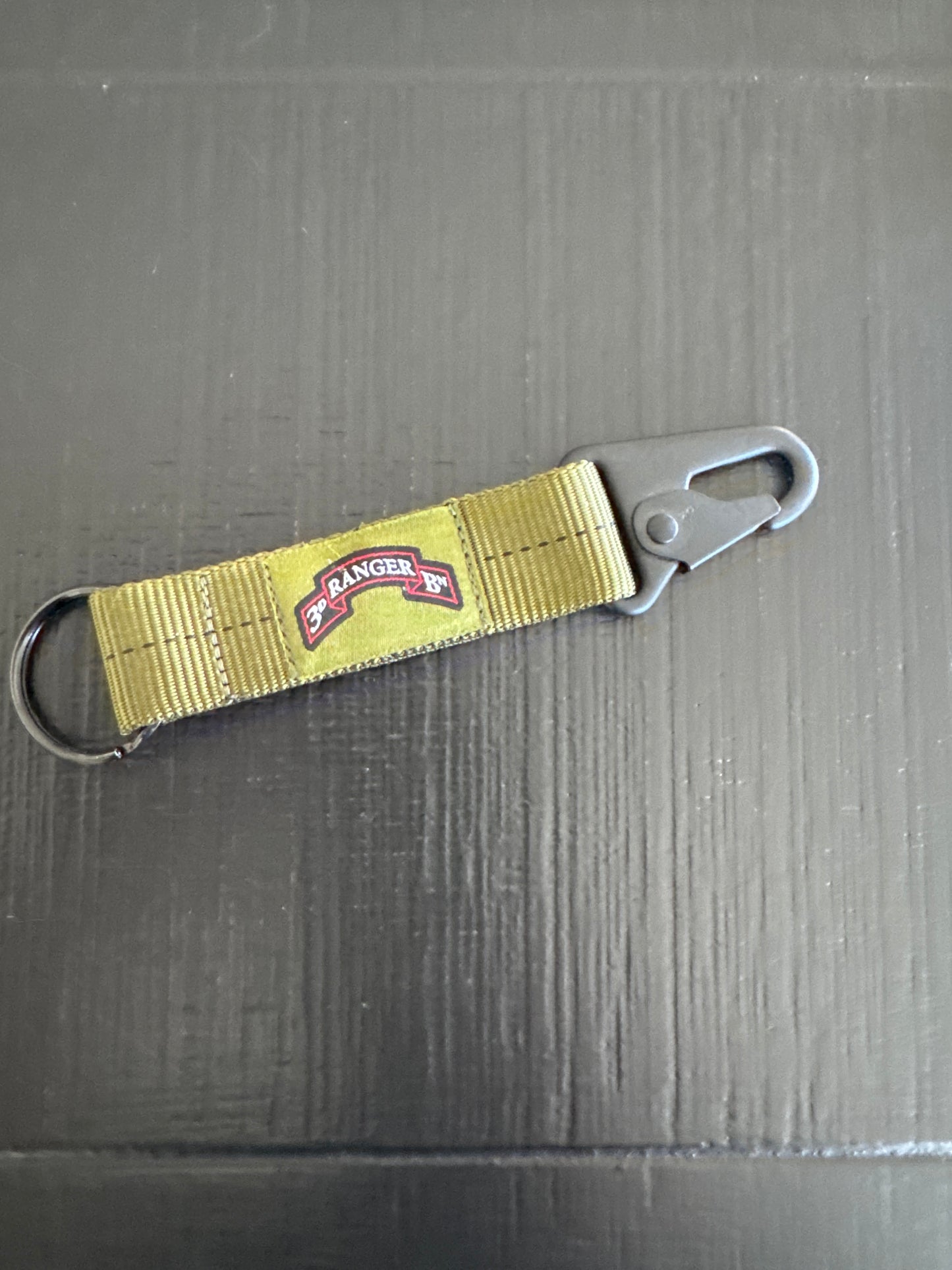 4-in-the-Hand OD Green Lanyard Keychain