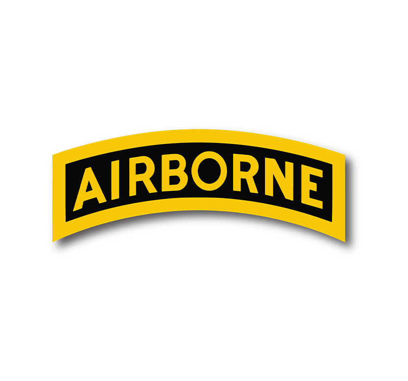 Airborne Tab Sticker
