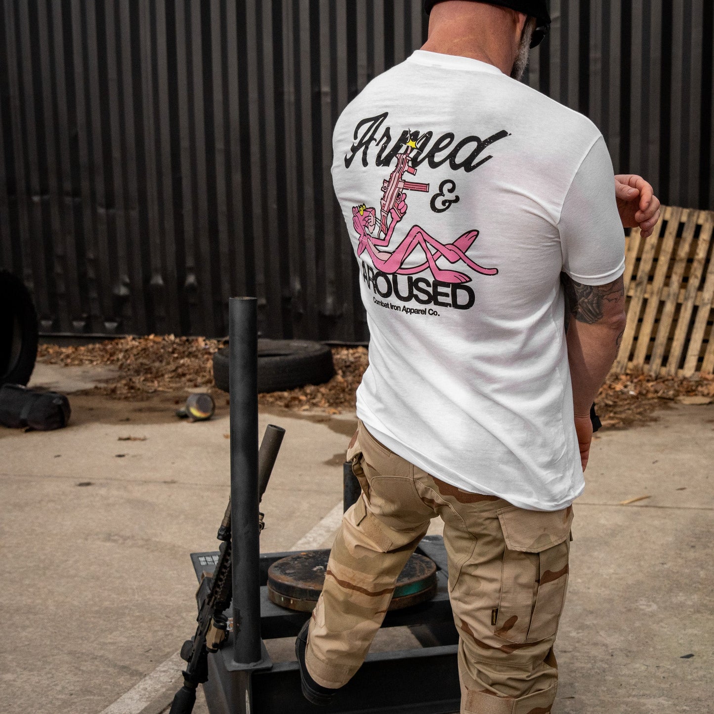 Armed and Aroused Men's T-Shirt