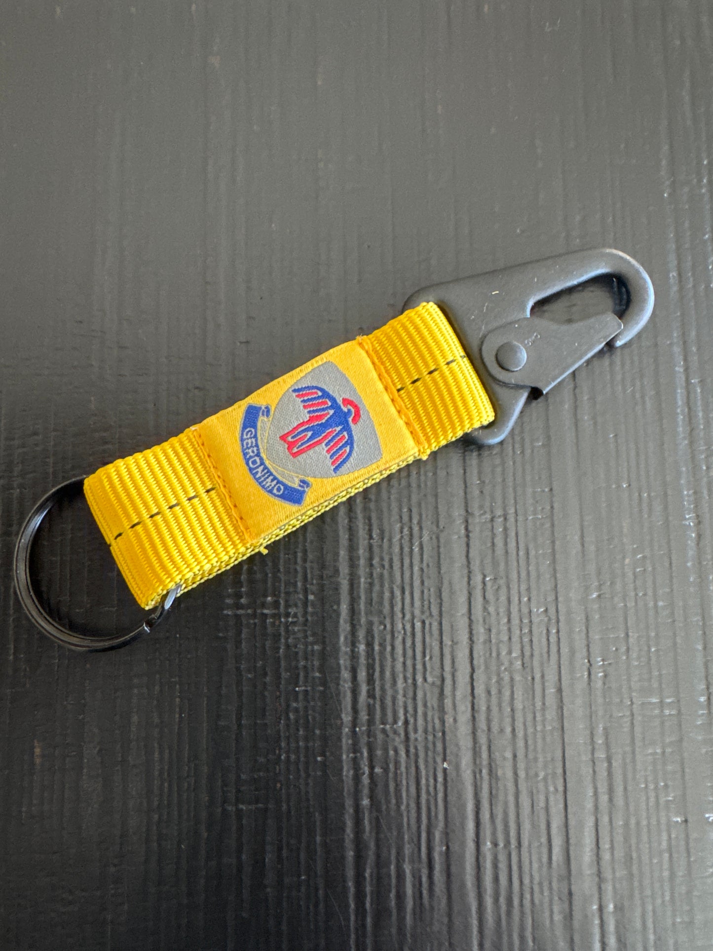 2-Below-Bite Static Line Lanyard Keychain
