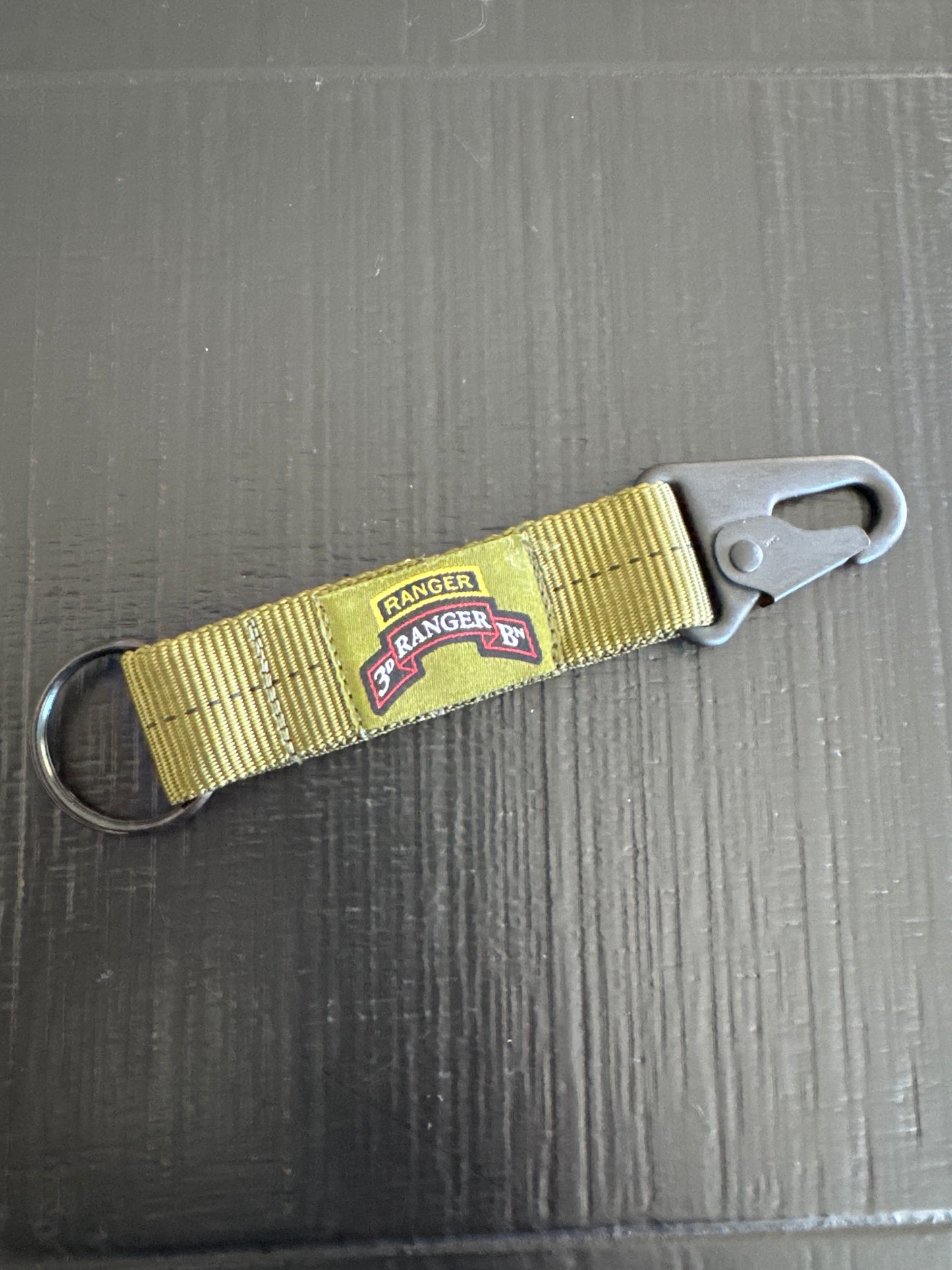 4-in-the-Hand OD Green Lanyard Keychain
