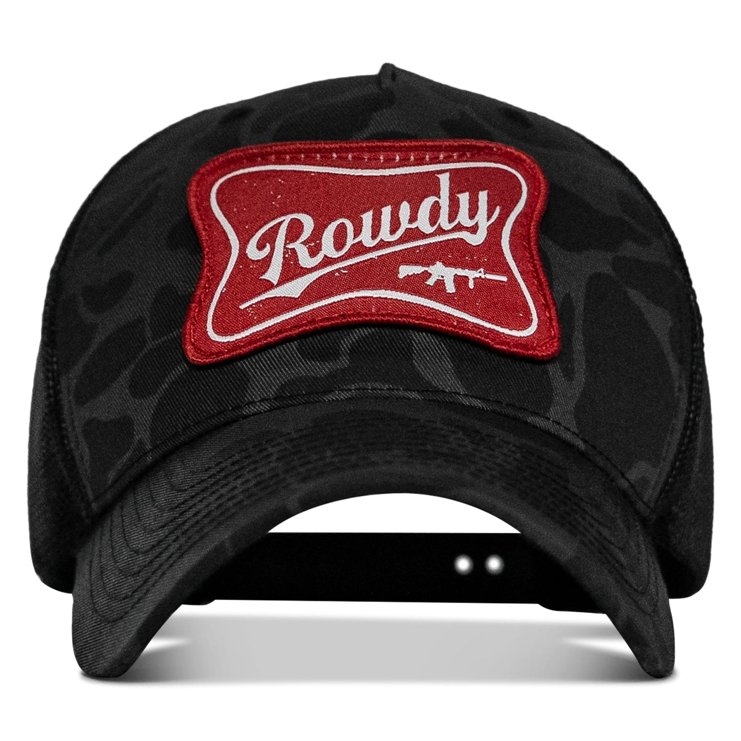 Rowdy Beer Logo Patch Snapback Hat
