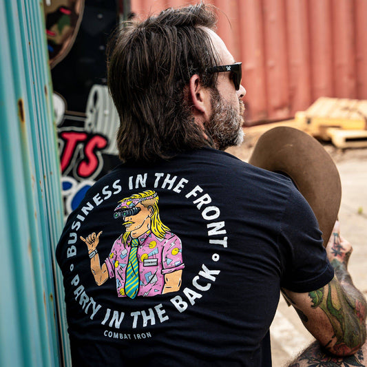 Business In The Front. Party In The Back. Party Men's T-Shirt
