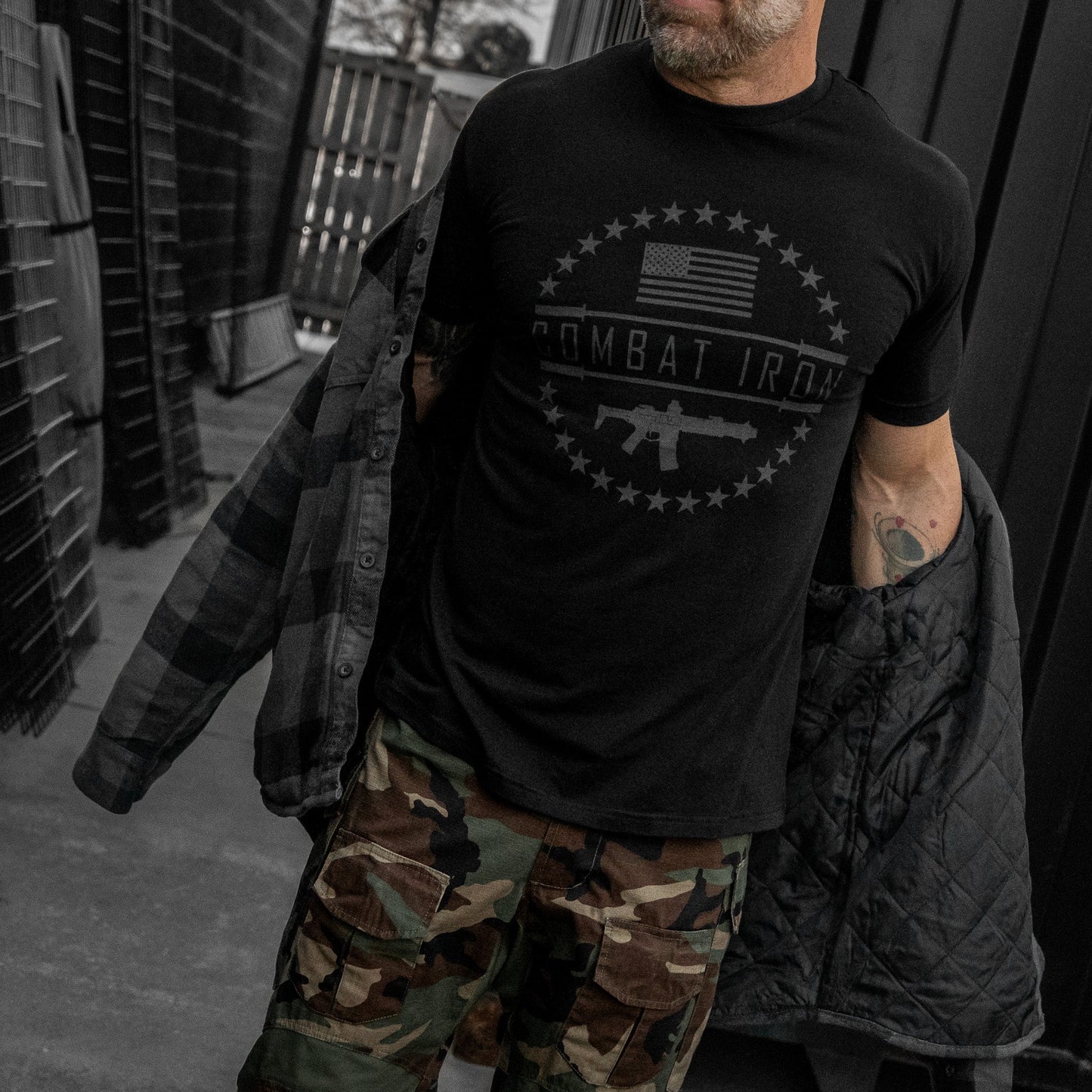 Combat Iron Classic Men's T-Shirt