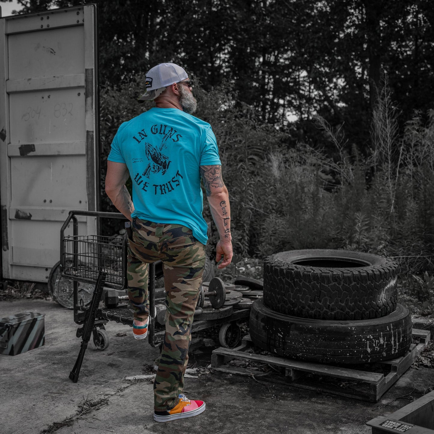 In Guns We Trust Men's T-Shirt
