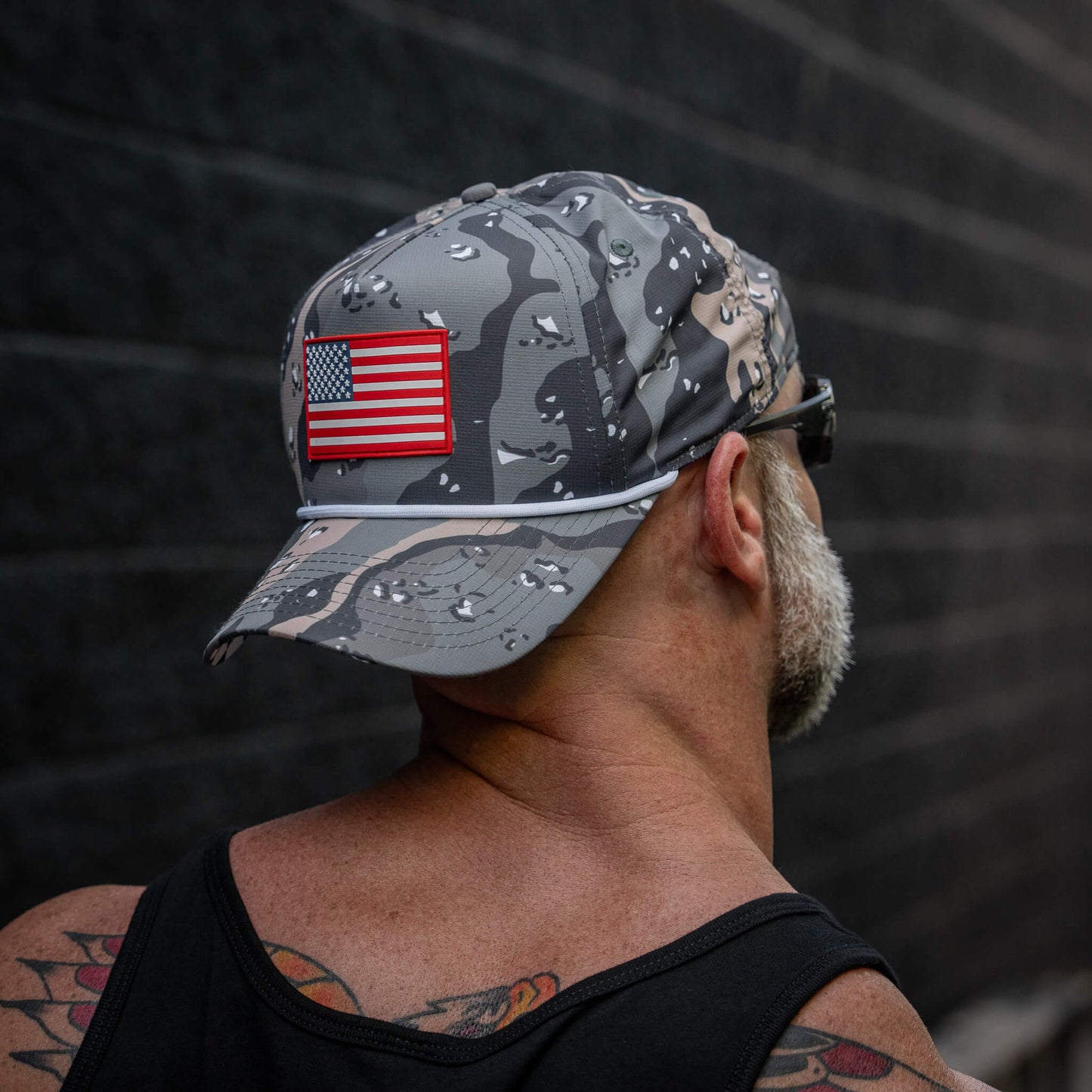 USA PVC Flag Waterproof Weekender Snapback