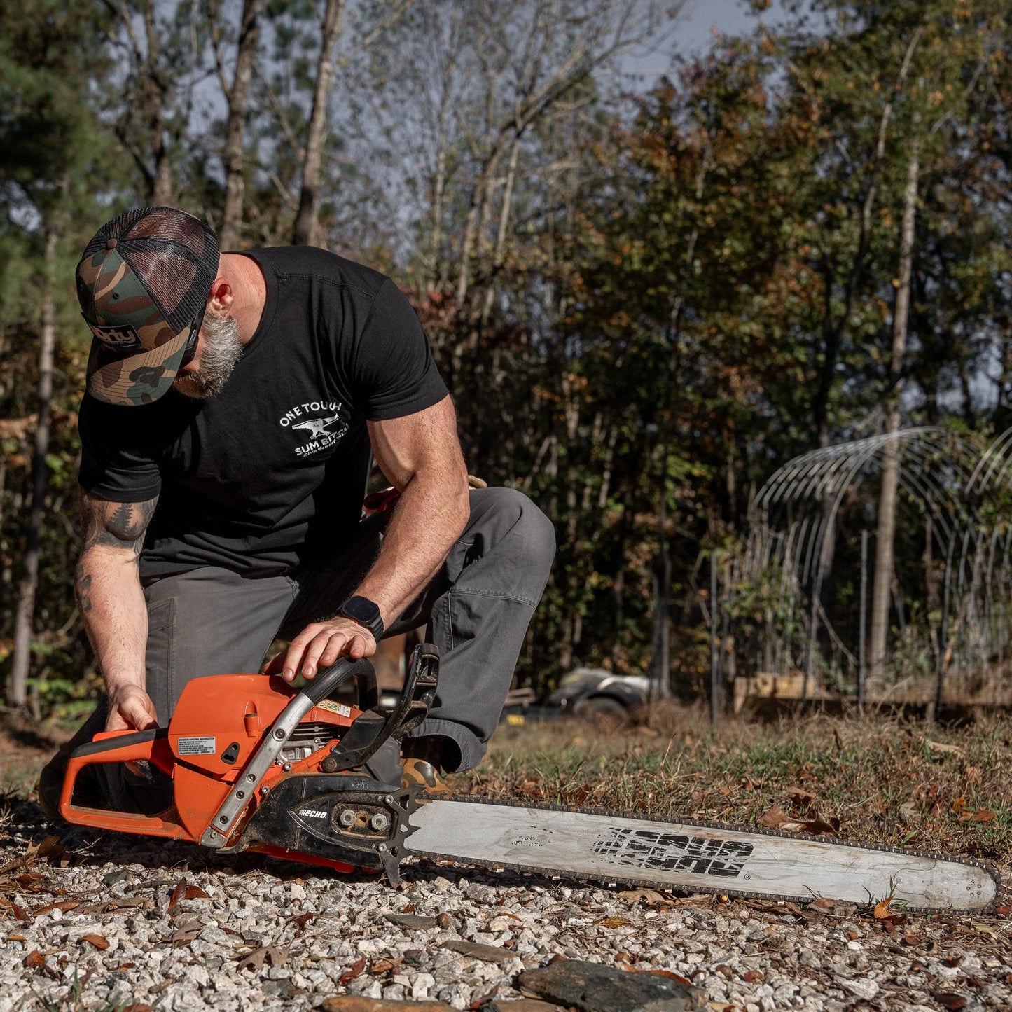 One Tough Sum Born and Raised American Outlaw Men's T-Shirt