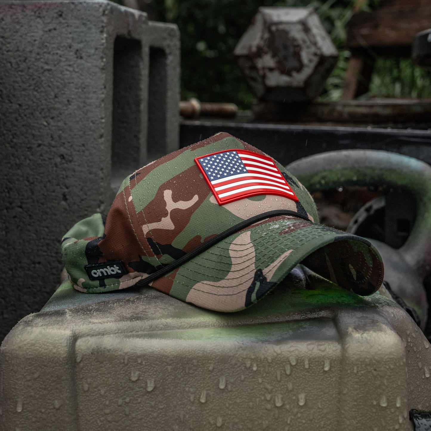 USA PVC Flag Waterproof Weekender Snapback
