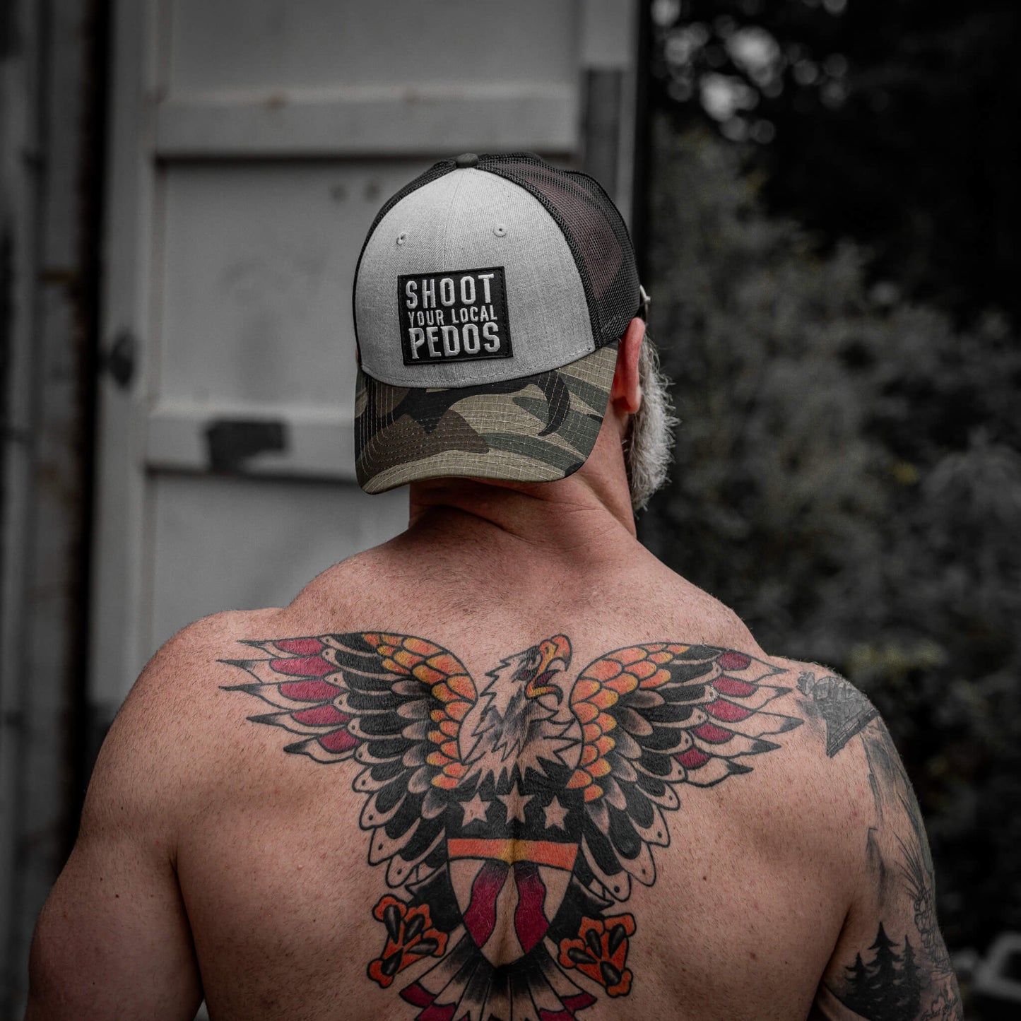 Shoot Your Local Pedo Patch Snapback