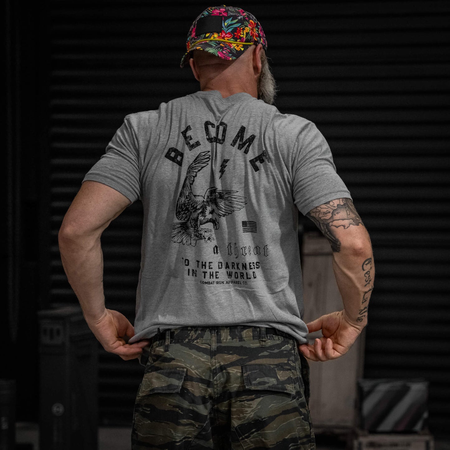 Become A Threat To The Darkness Men's T-Shirt