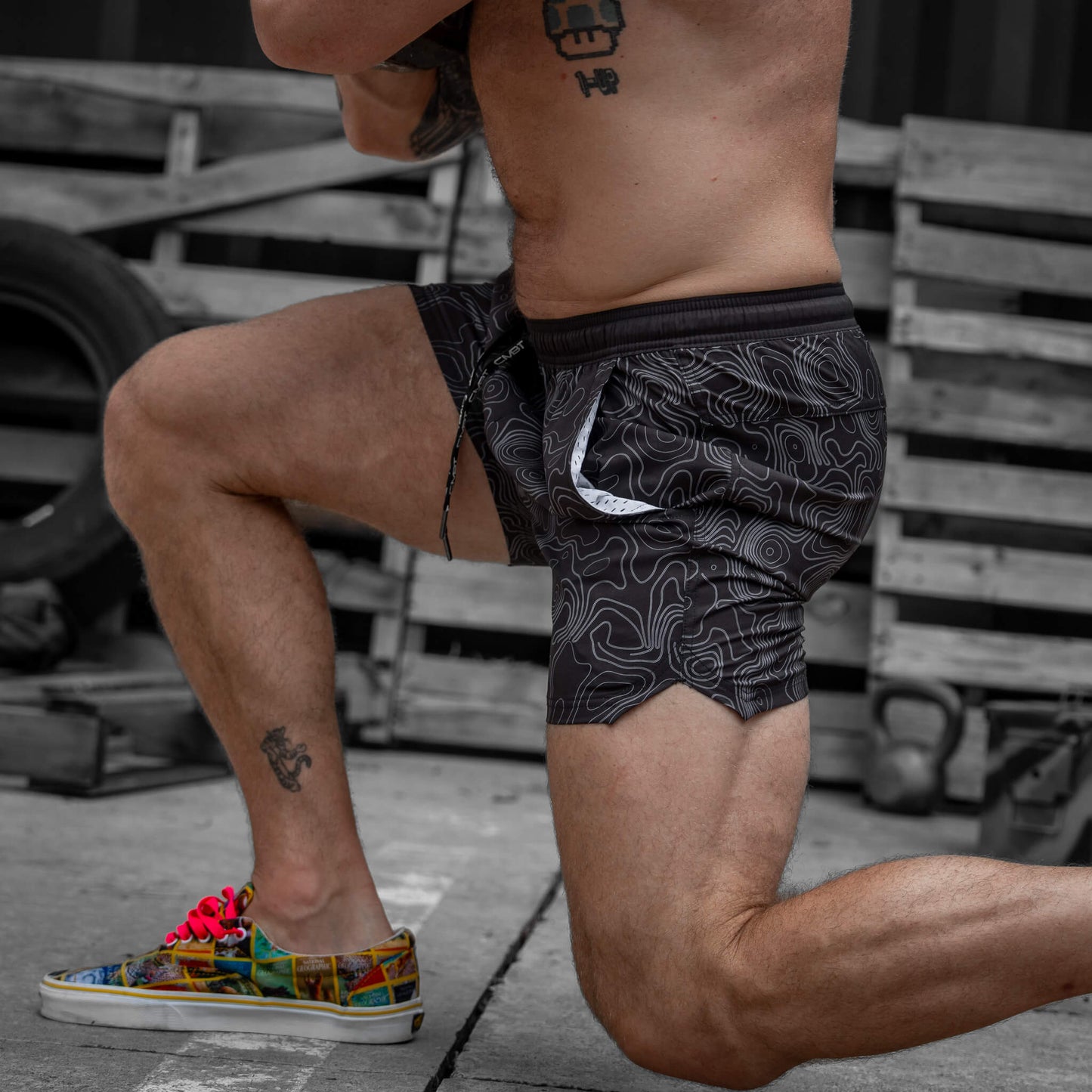 Men's Hybrid Athletic Shorts | 5.5" Inseam
