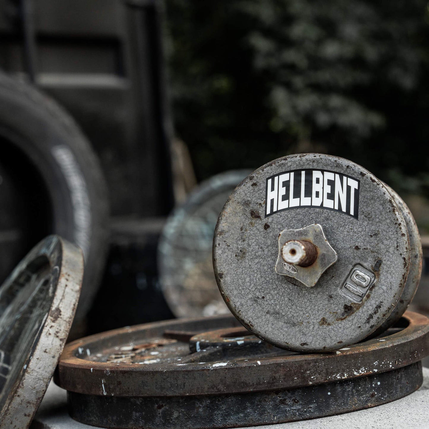 Hellbent Arched Decal