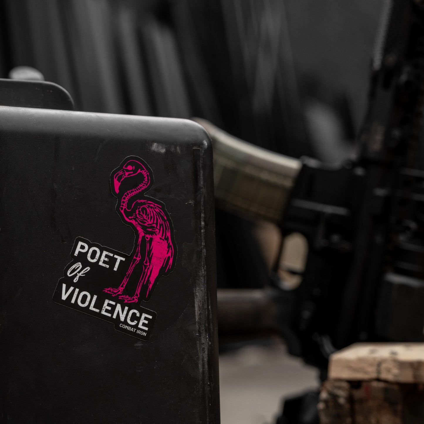 Poet Of Violence Decal