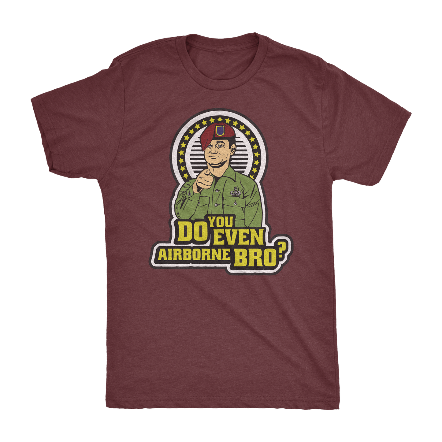 Do You Even Airborne Bro? Athletic Shirt