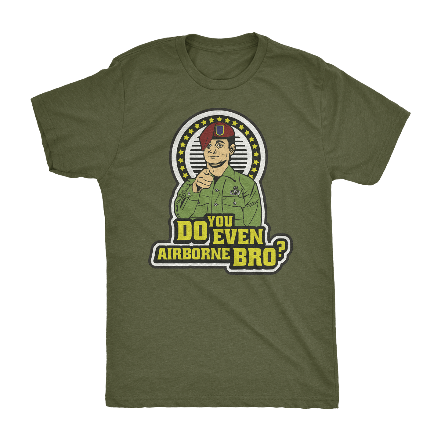 Do You Even Airborne Bro? Athletic Shirt