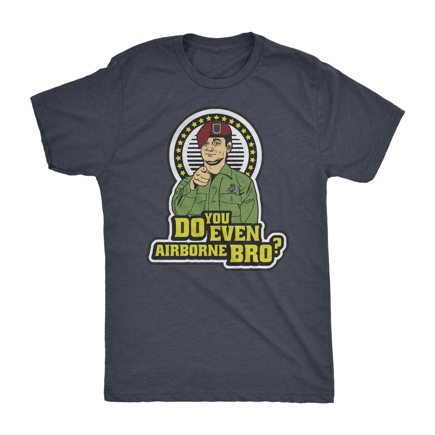 Do You Even Airborne Bro? Athletic Shirt