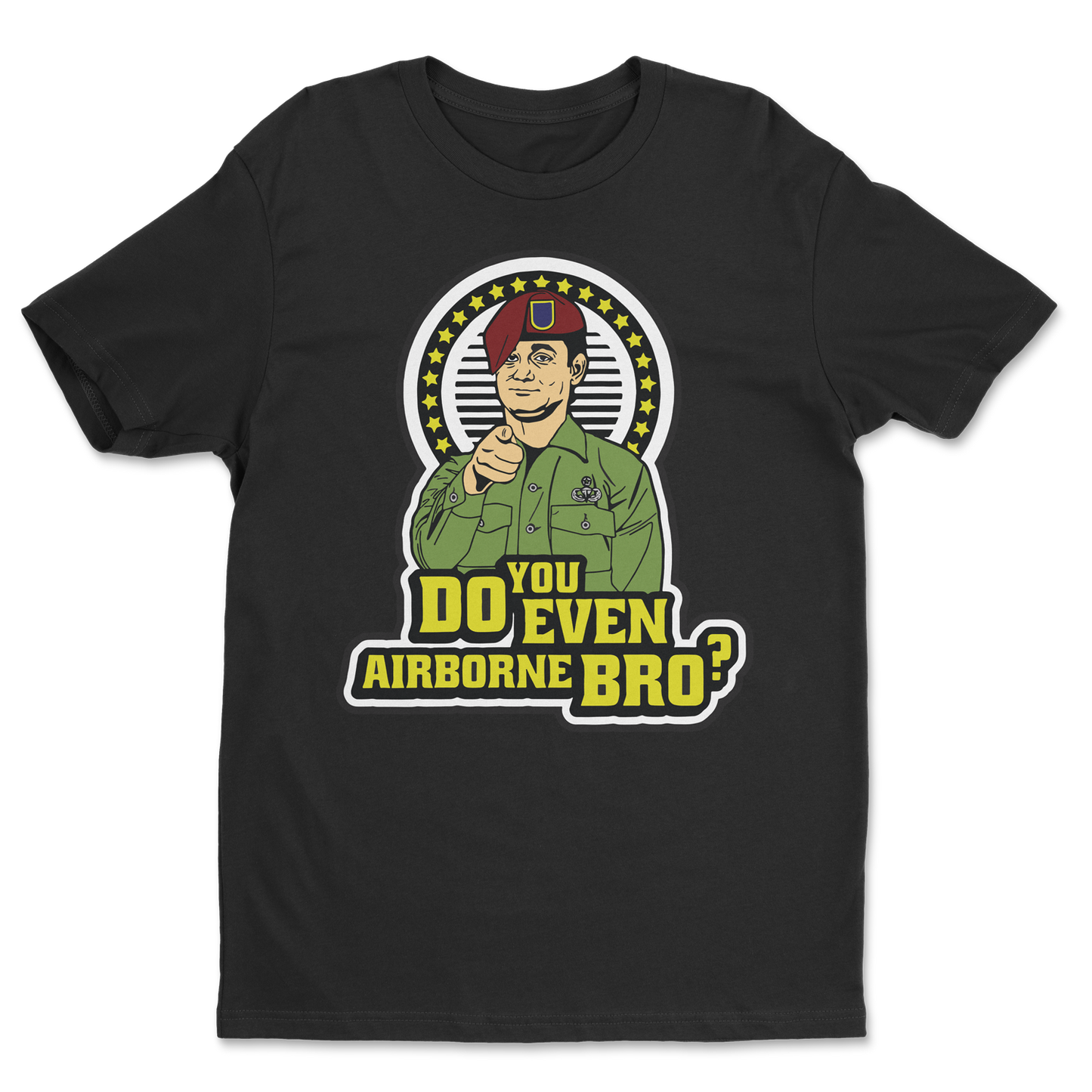 Do You Even Airborne Bro? Athletic Shirt