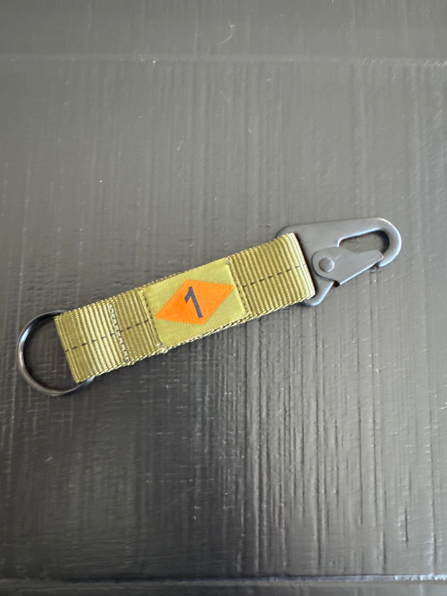 4-in-the-Hand OD Green Lanyard Keychain